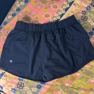 lululemon athletica Navy Blue Athletic Shorts